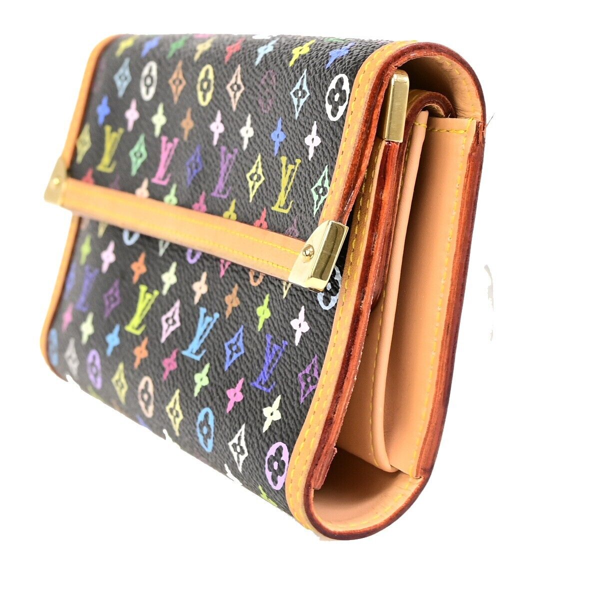 Louis Vuitton Porte tresor international Multicolour Canvas Wallet Accessories