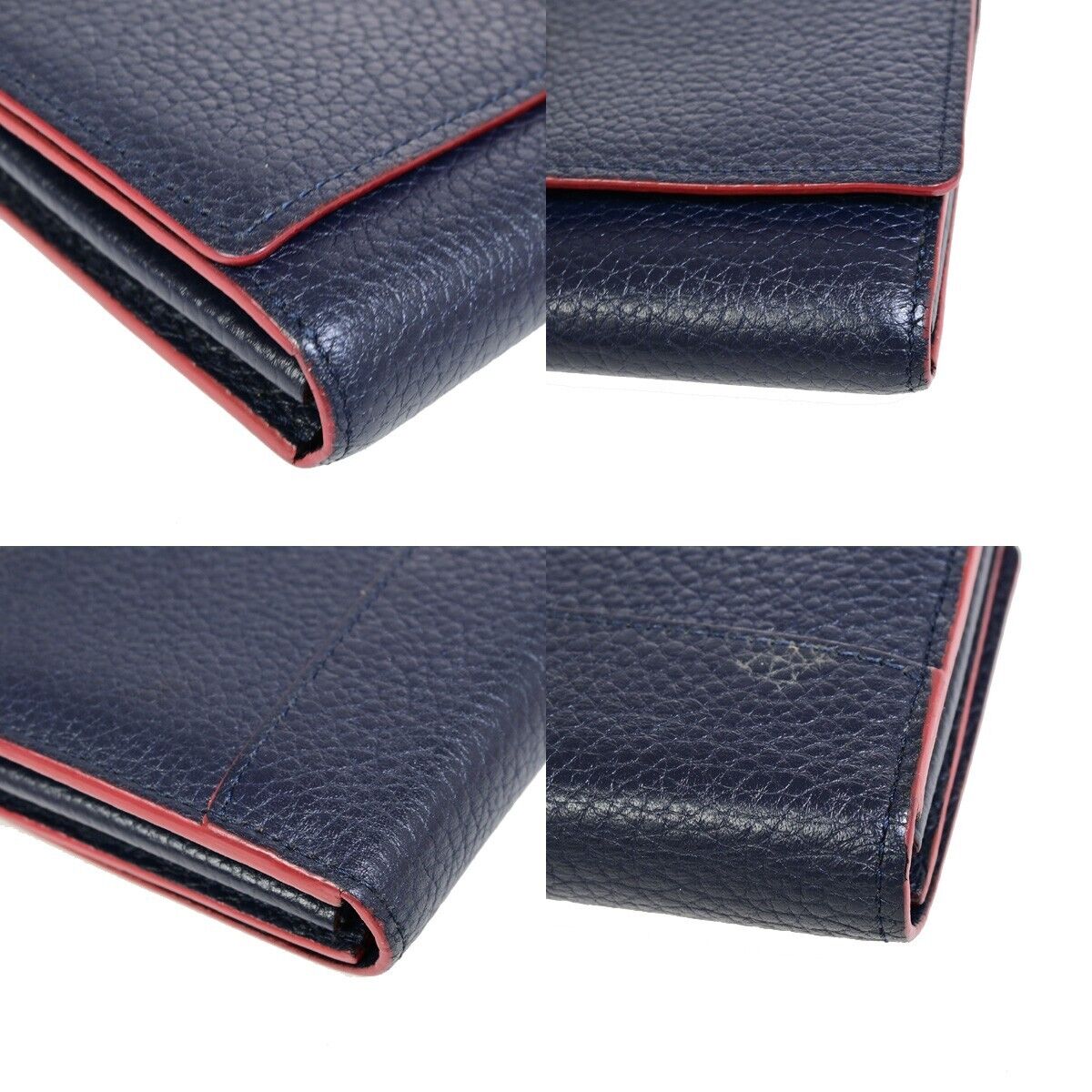 Louis Vuitton Capucines Navy Leather Wallet Accessories