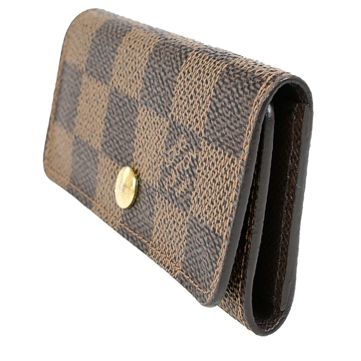 Louis Vuitton Porte clés Brown Canvas Wallet Accessories