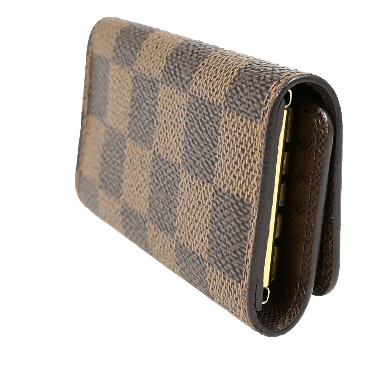 Louis Vuitton Porte clés Brown Canvas Wallet Accessories