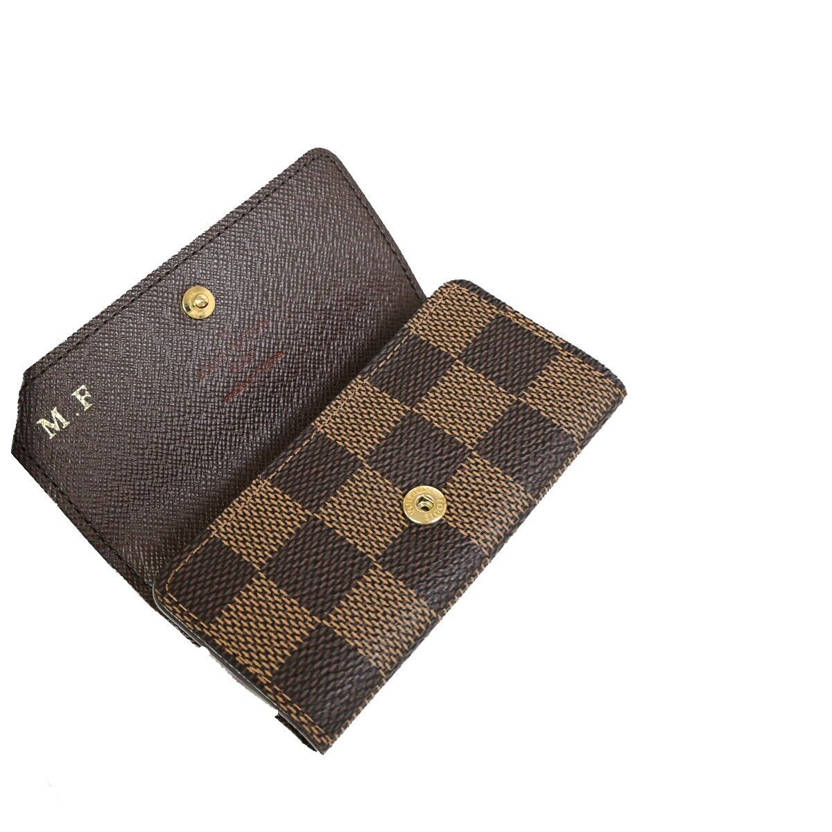 Louis Vuitton Porte clés Brown Canvas Wallet Accessories