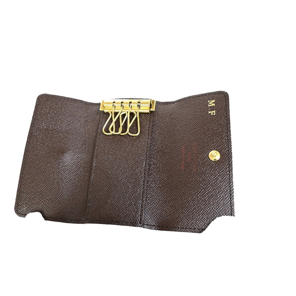 Louis Vuitton Porte clés Brown Canvas Wallet Accessories