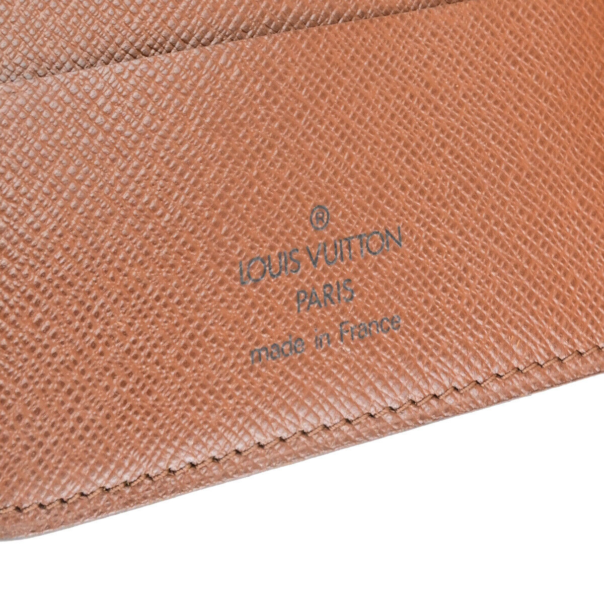 Louis Vuitton Porte papier zip Brown Canvas Wallet Accessories