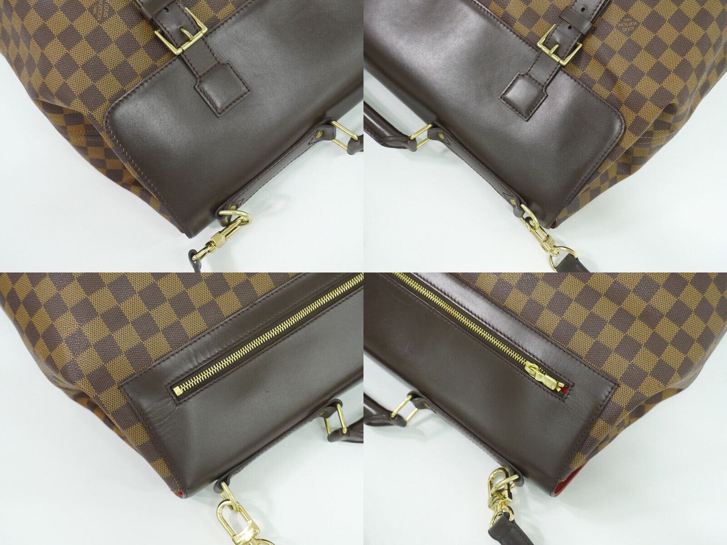 Louis Vuitton West End Brown Canvas Travel Bag