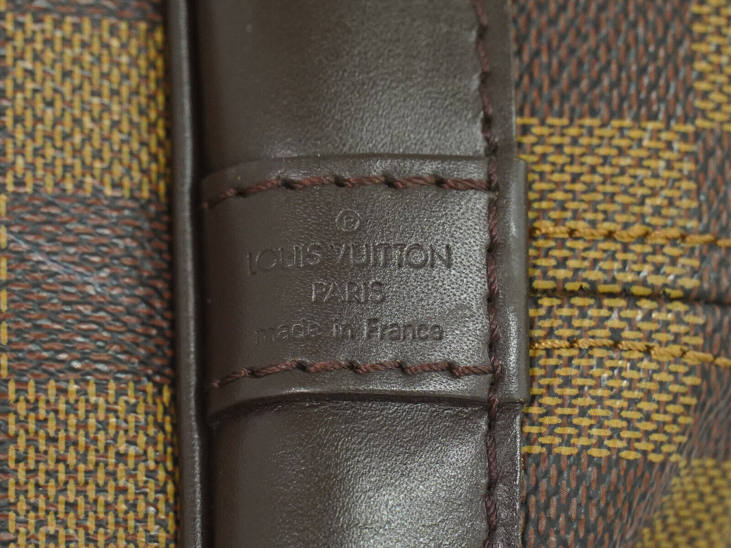 Louis Vuitton West End Brown Canvas Travel Bag