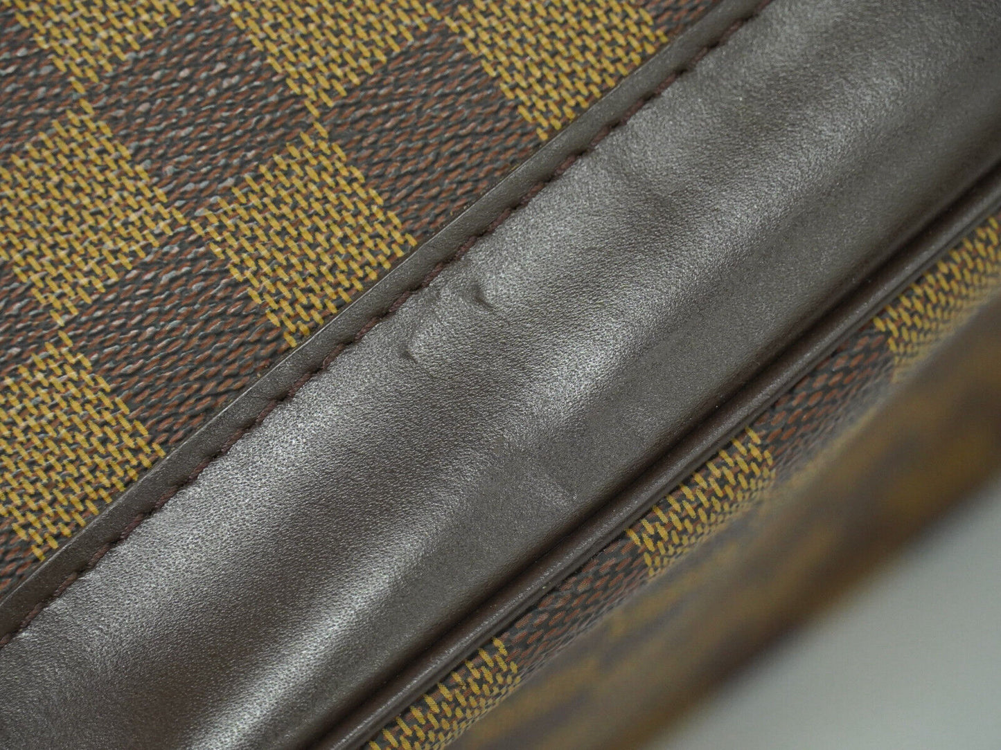 Louis Vuitton West End Brown Canvas Travel Bag