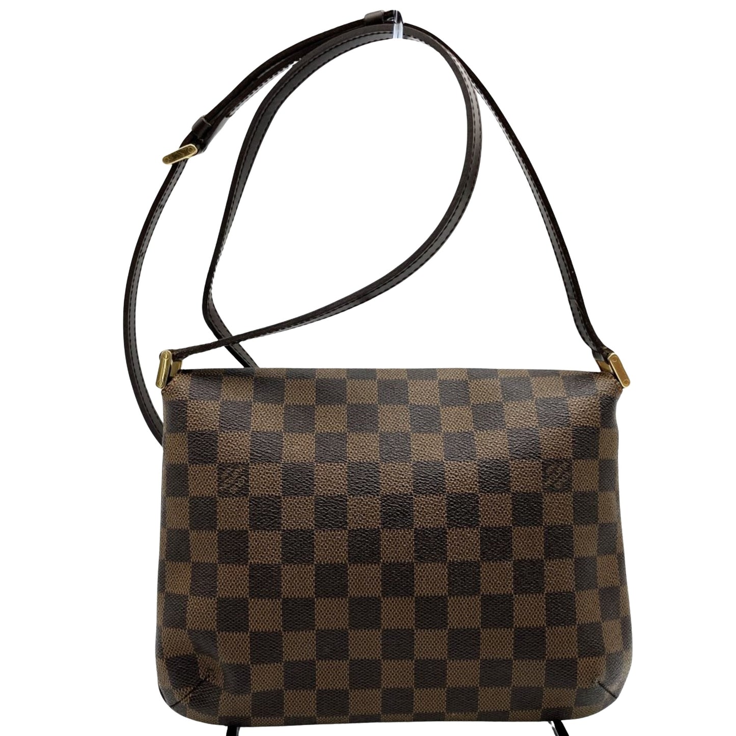 Louis Vuitton Musette Tango Brown Canvas Shoulder Bag