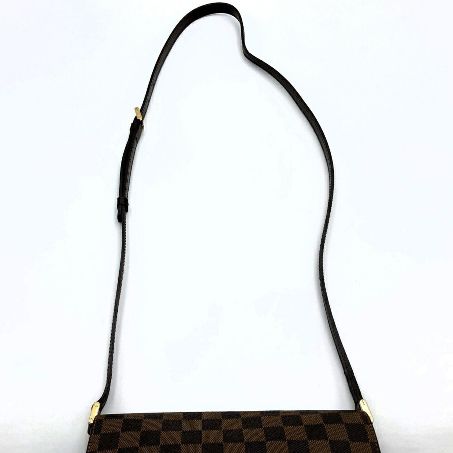 Louis Vuitton Musette Tango Brown Canvas Shoulder Bag