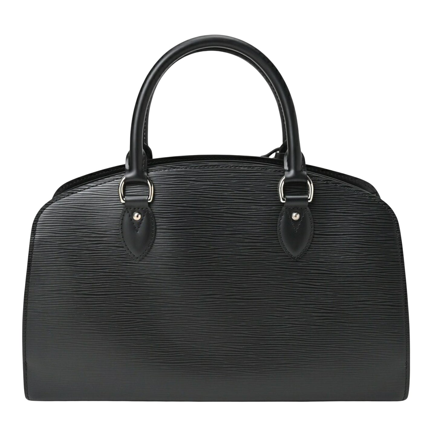 Louis Vuitton Pont Neuf Black Leather Hand Bag