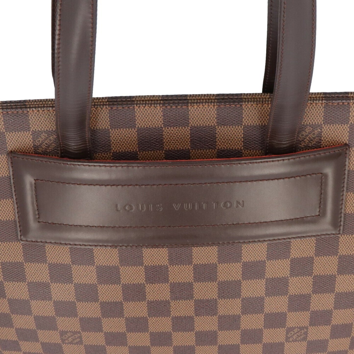 Louis Vuitton Parioli Brown Canvas Shopper Bag