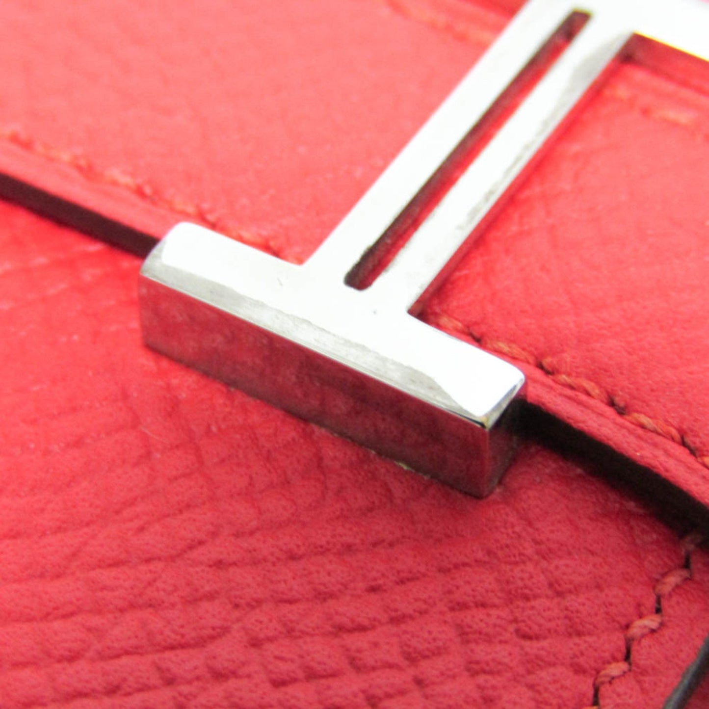 Hermès Béarn Red Leather Wallet Accessories