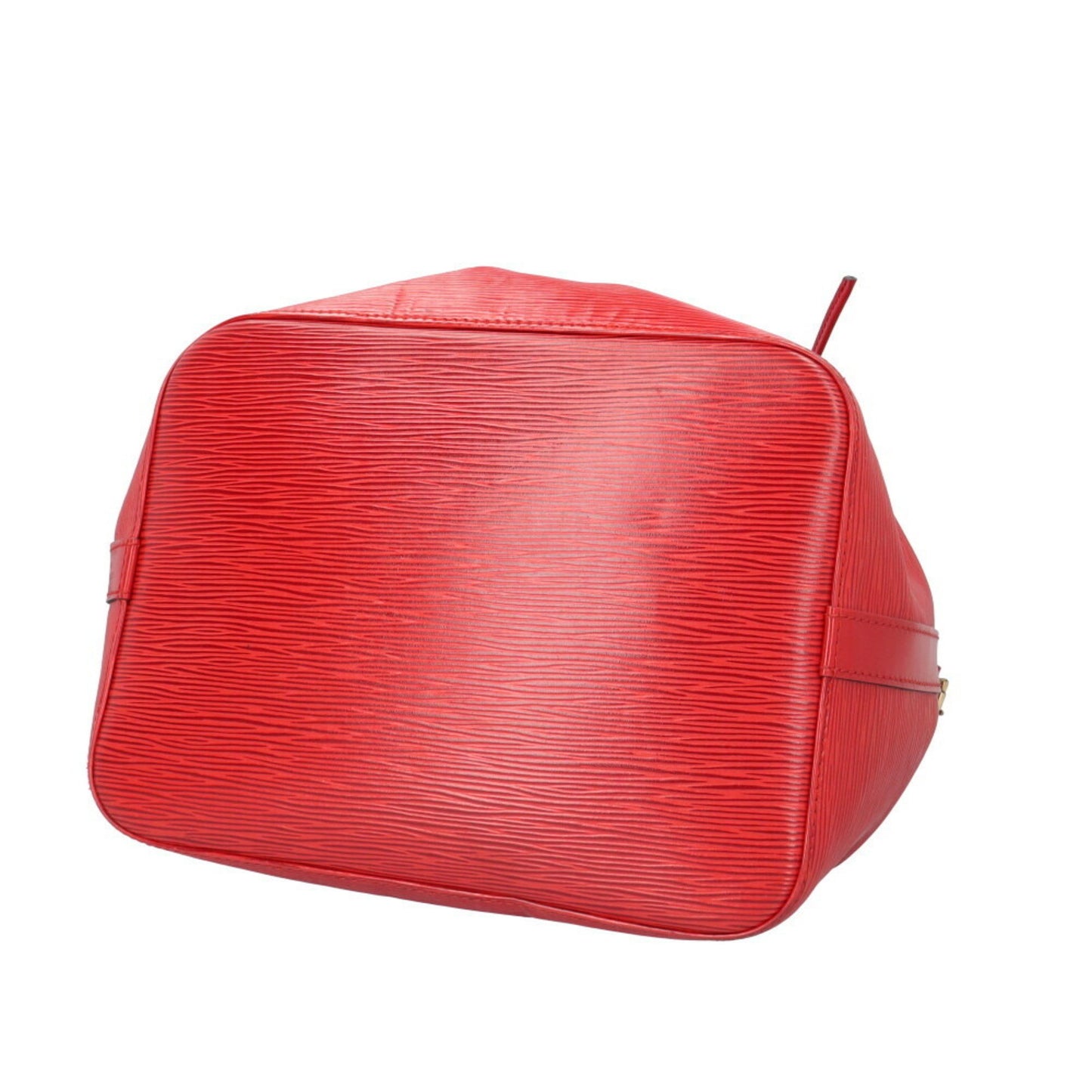 Louis Vuitton Noé Red Leather Shoulder Bag