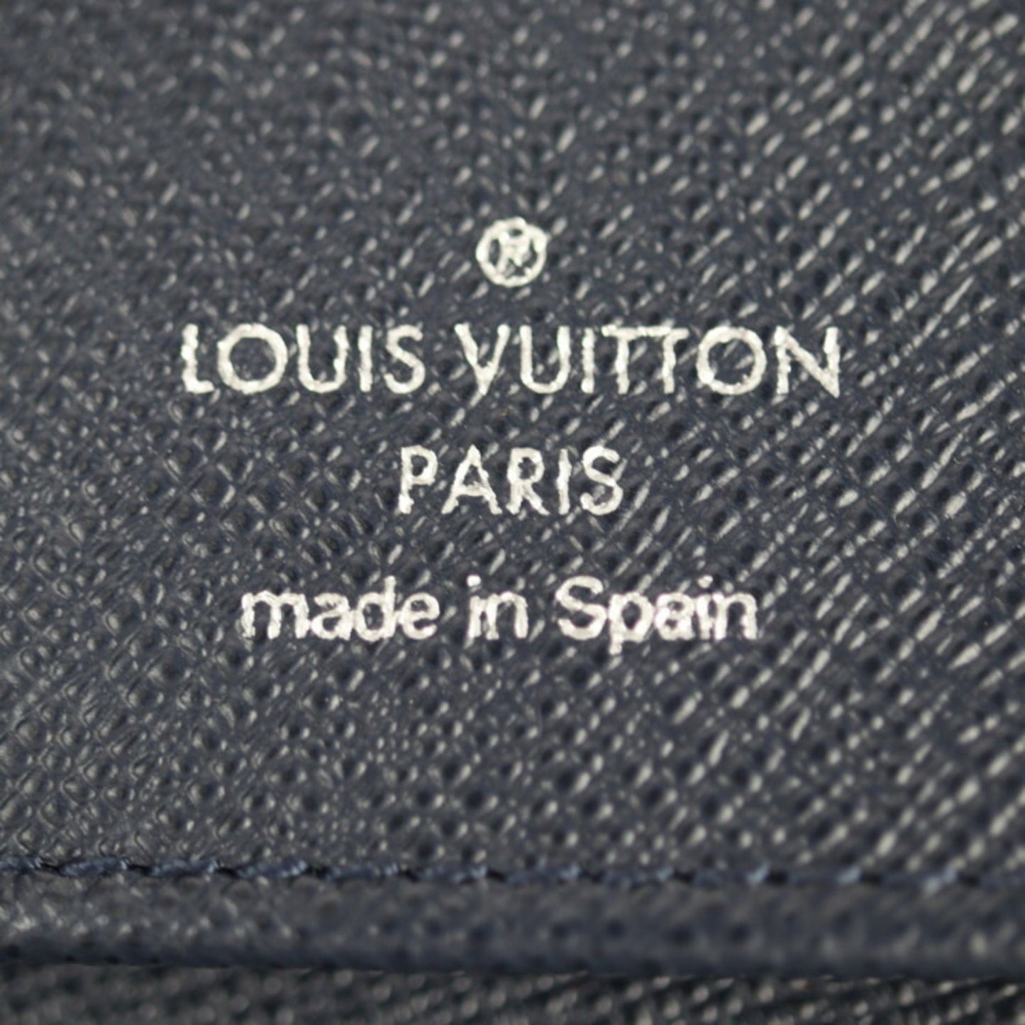 Louis Vuitton Zippy Wallet Vertical Blue Leather Wallet Accessories