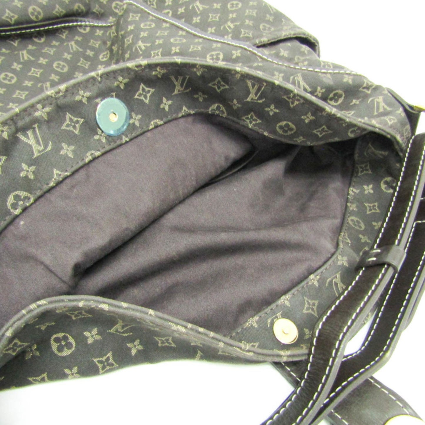 Louis Vuitton Romance Grey Canvas Shoulder Bag