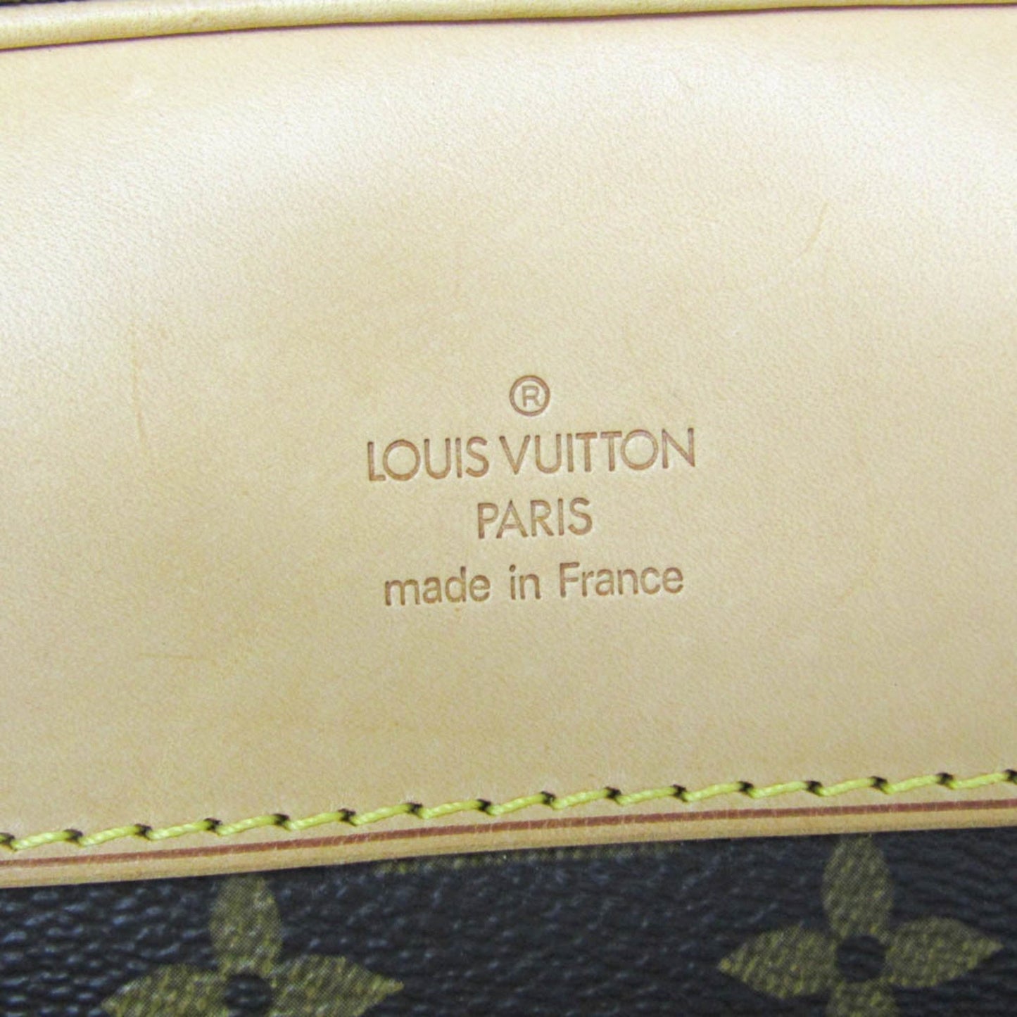 Louis Vuitton Evasion Brown Canvas Travel Bag