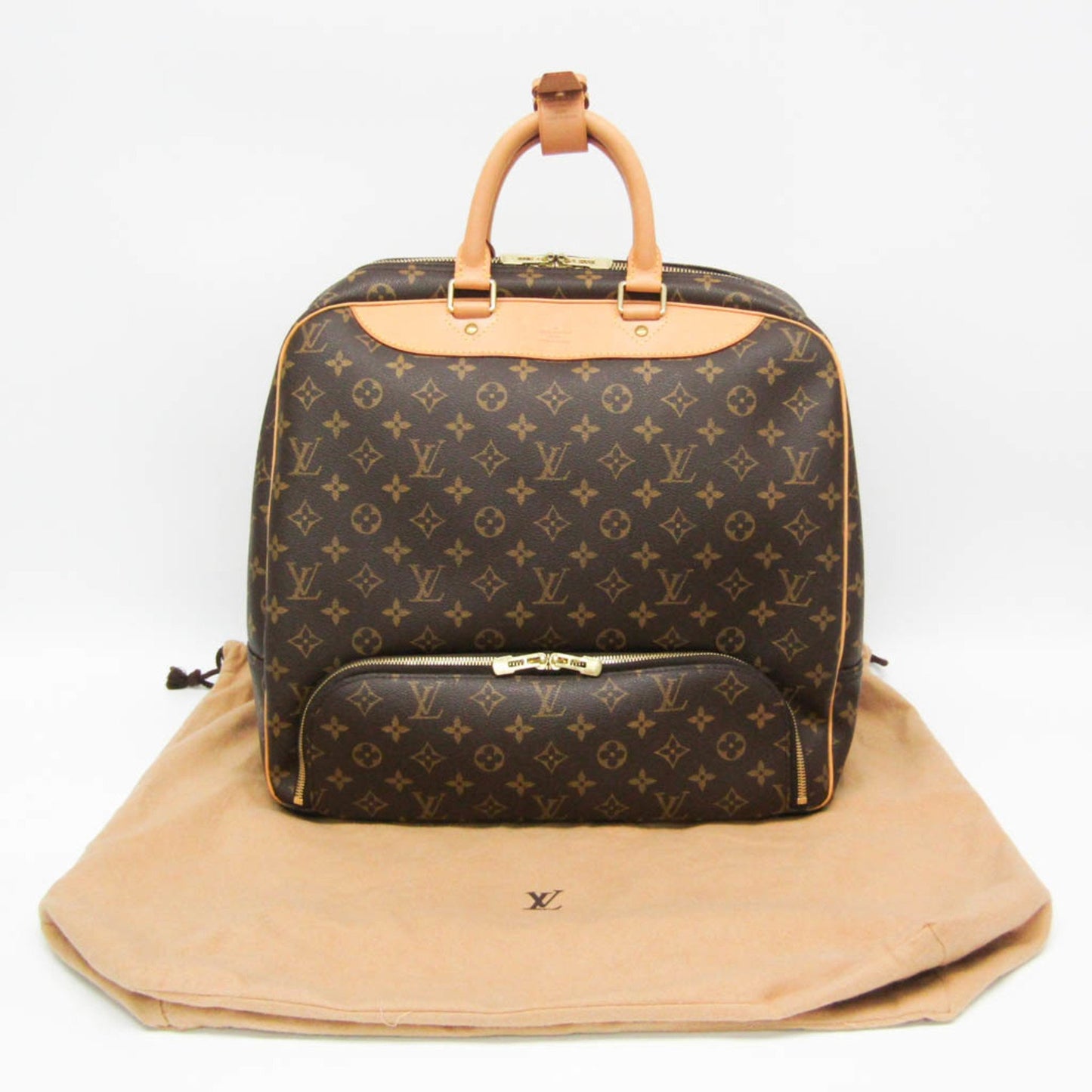 Louis Vuitton Evasion Brown Canvas Travel Bag