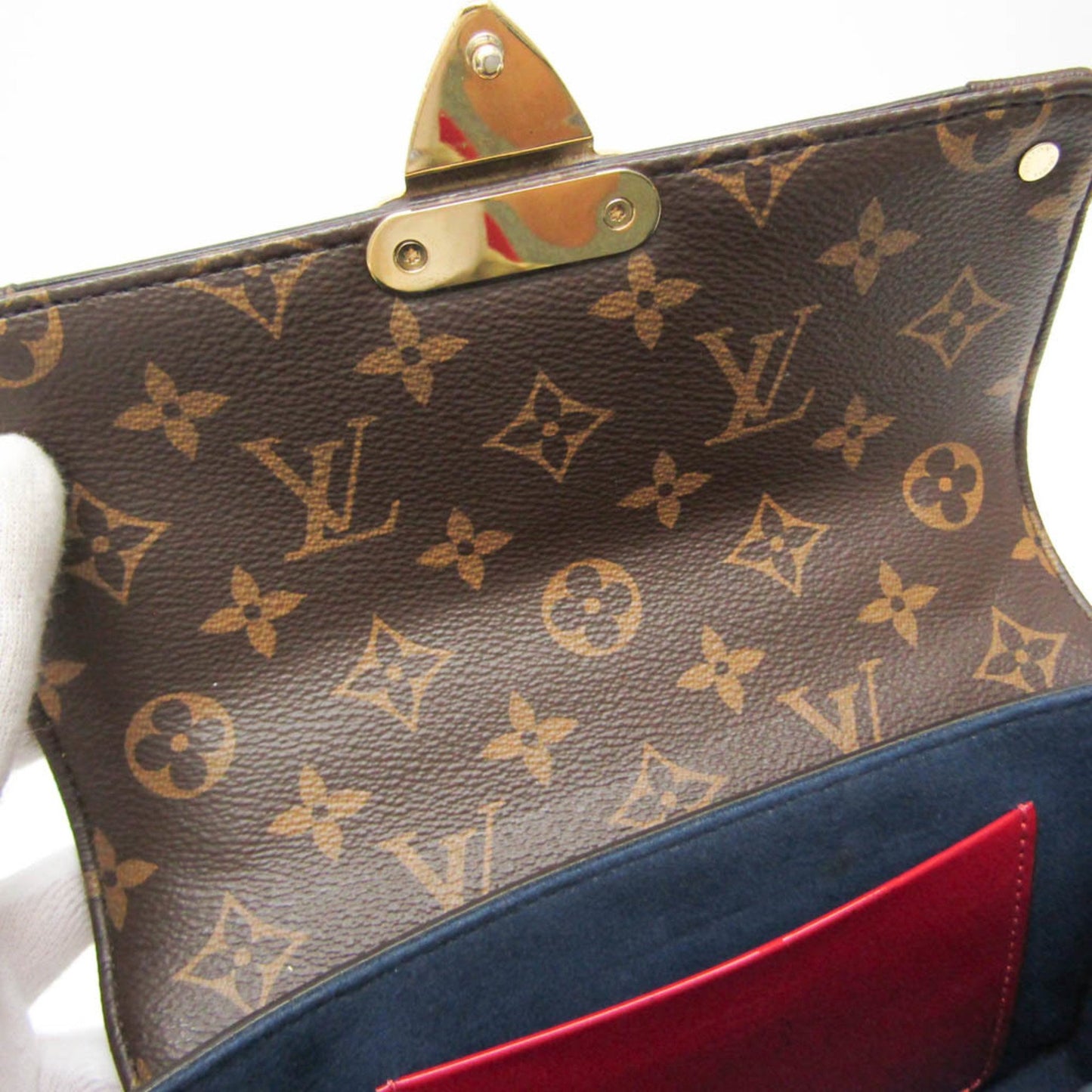 Louis Vuitton Wynwood Red Patent Leather Shoulder Bag