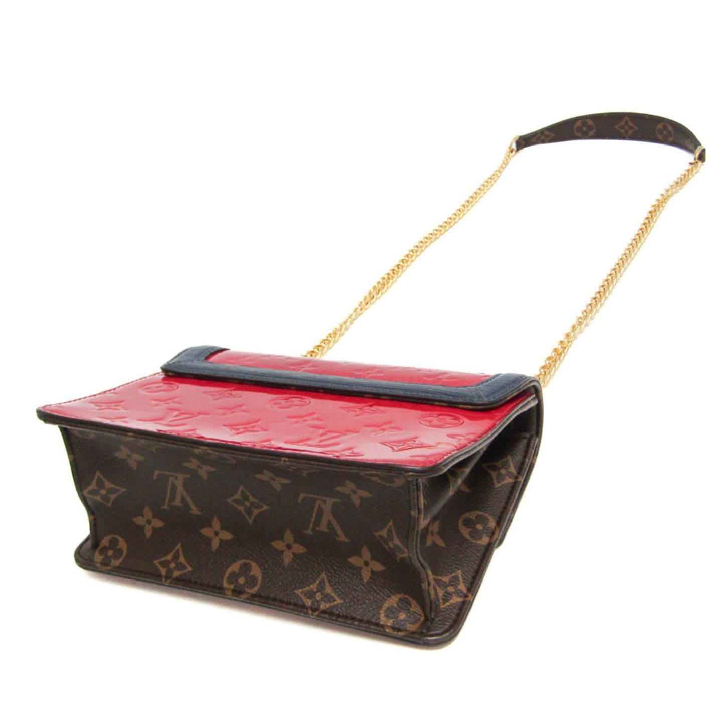 Louis Vuitton Wynwood Red Patent Leather Shoulder Bag