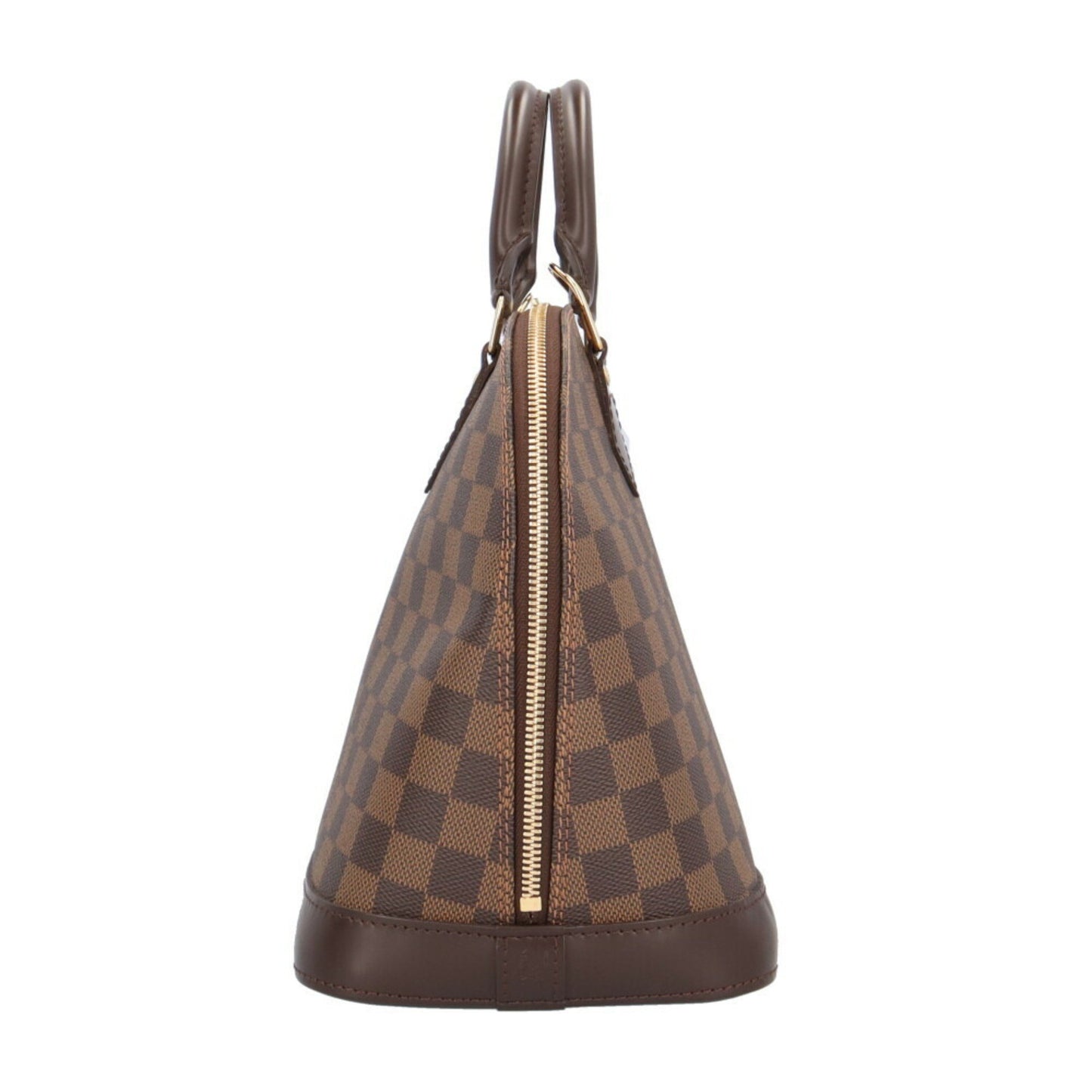 Louis Vuitton Alma Brown Canvas Hand Bag