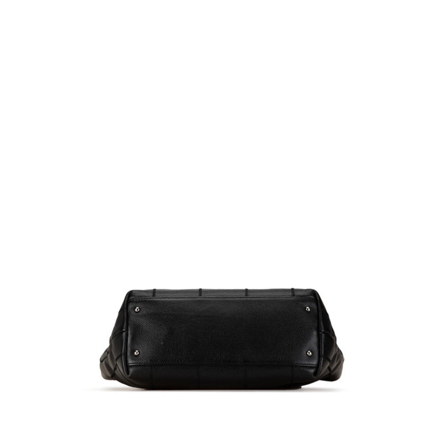 Chanel Black Leather Shoulder Bag