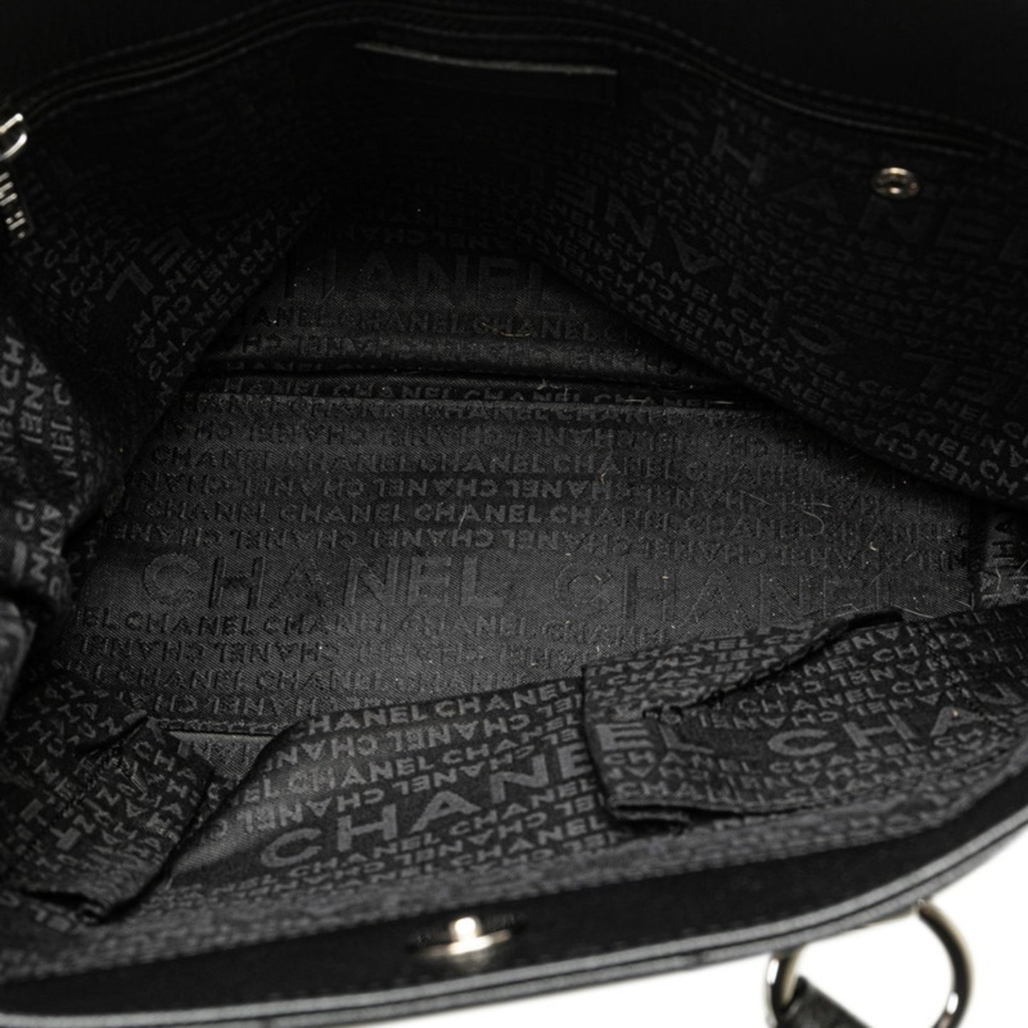 Chanel Black Leather Shoulder Bag