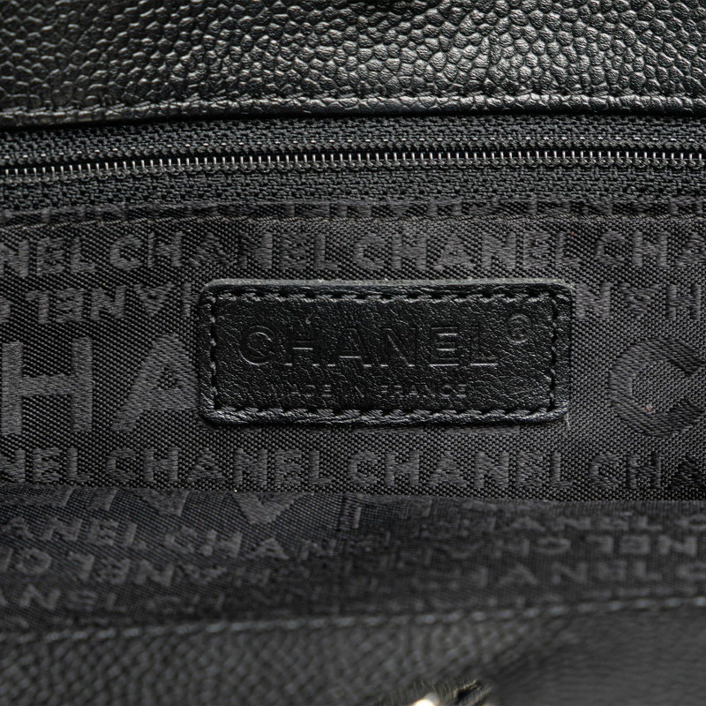 Chanel Black Leather Shoulder Bag