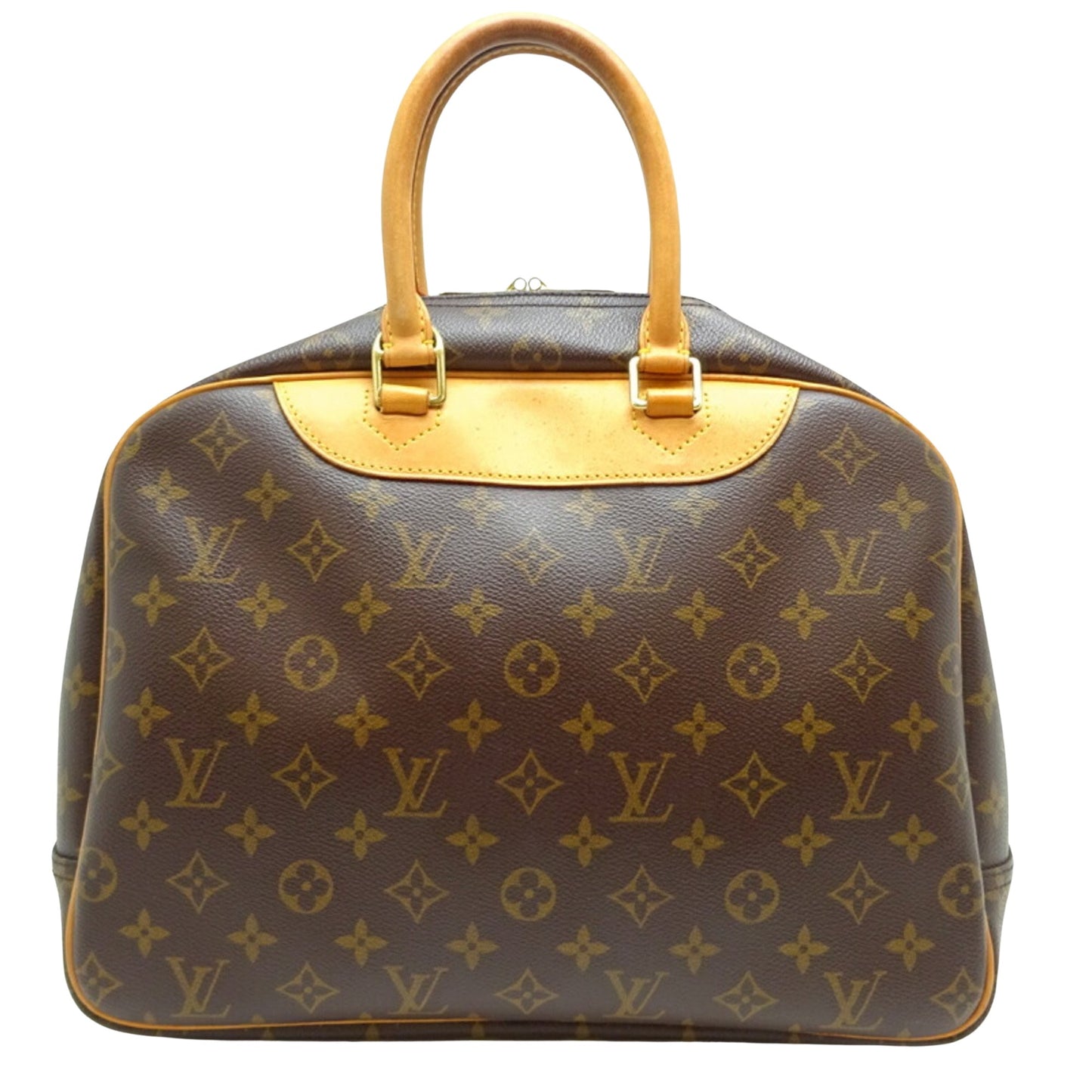 Louis Vuitton Deauville Brown Canvas Hand Bag