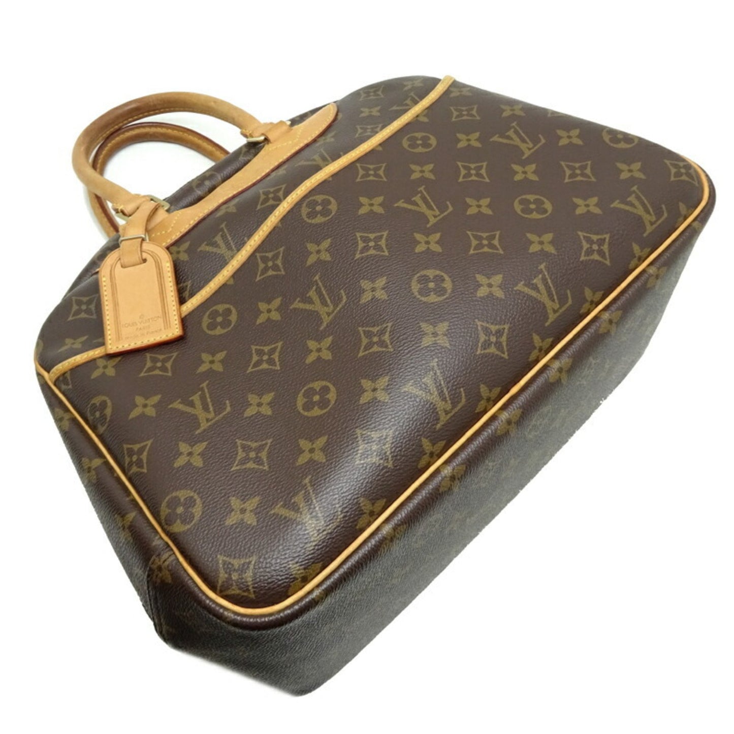 Louis Vuitton Deauville Brown Canvas Hand Bag