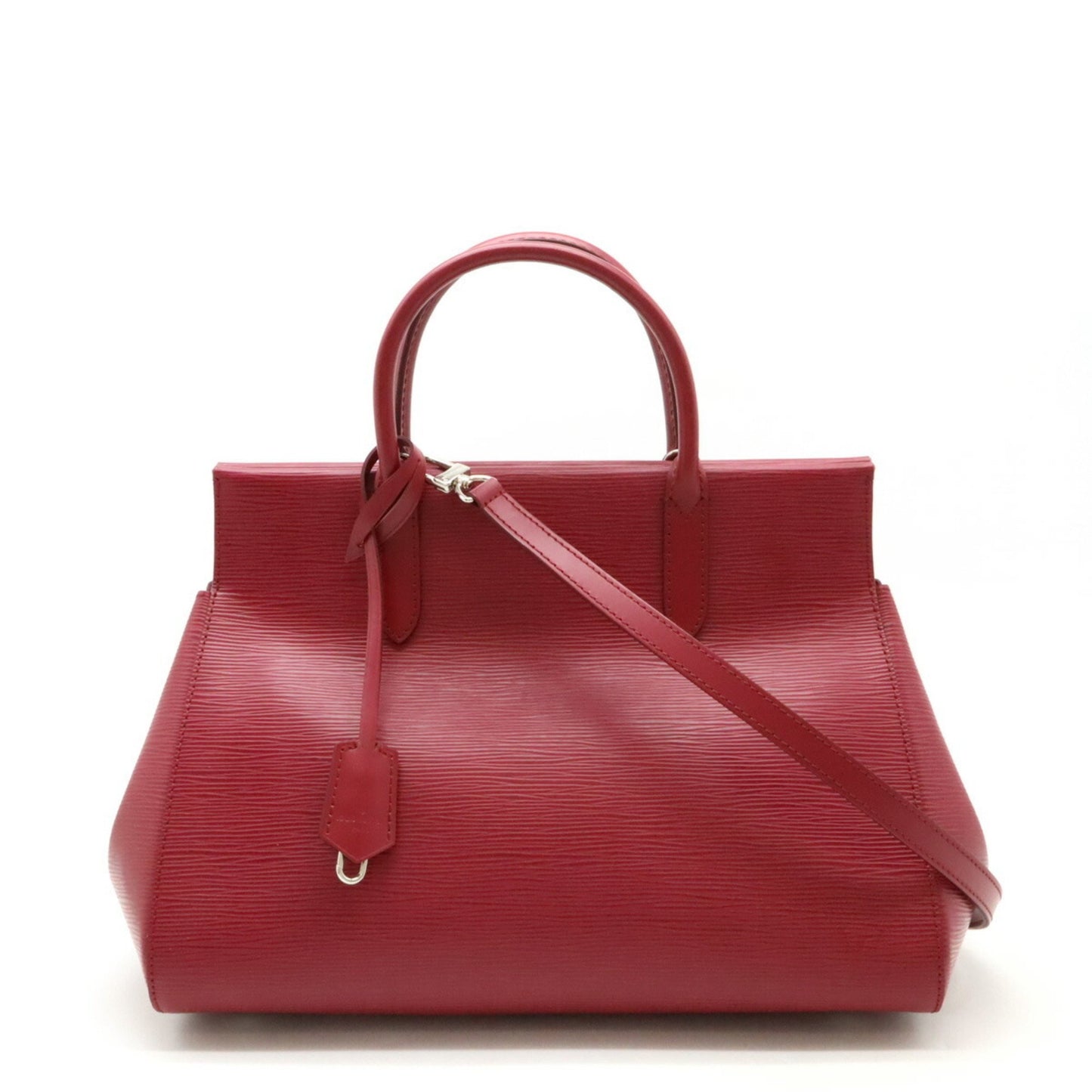 Louis Vuitton Marly Red Leather Hand Bag