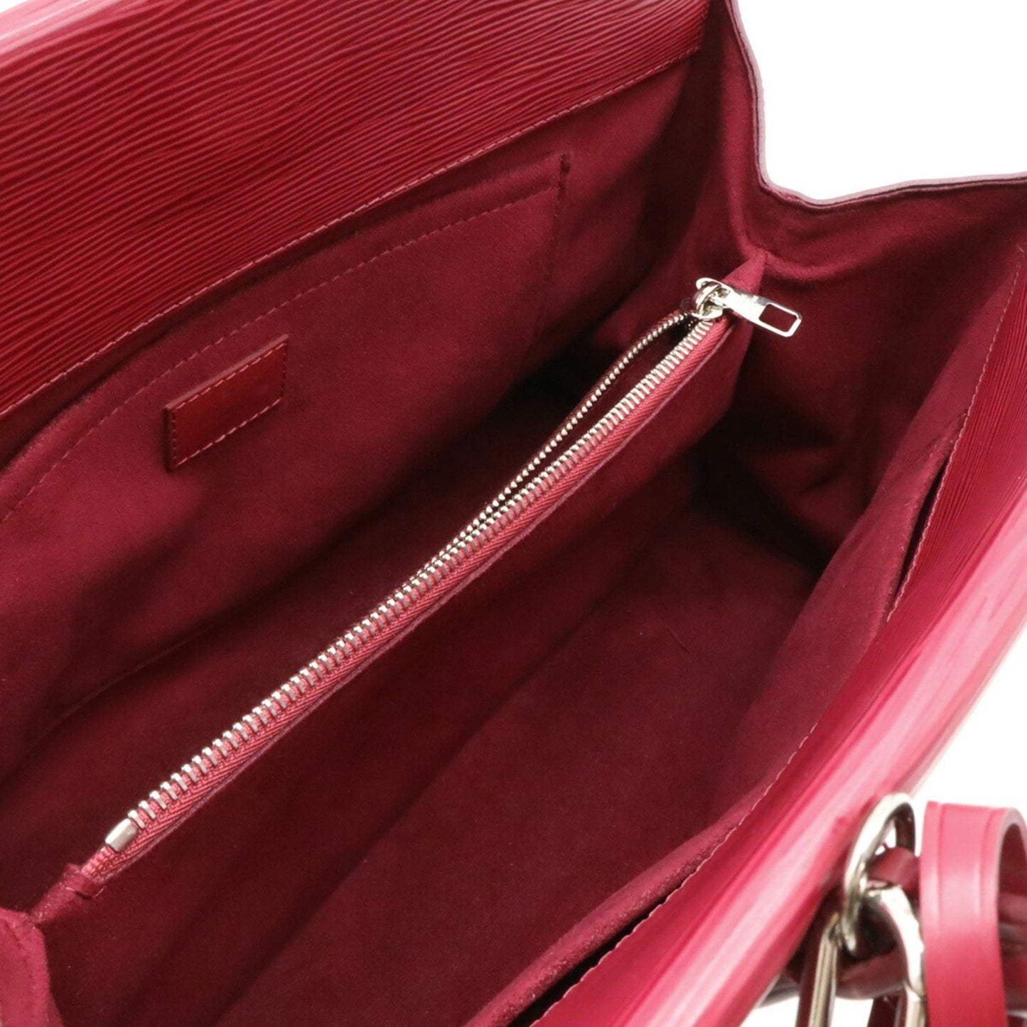 Louis Vuitton Marly Red Leather Hand Bag