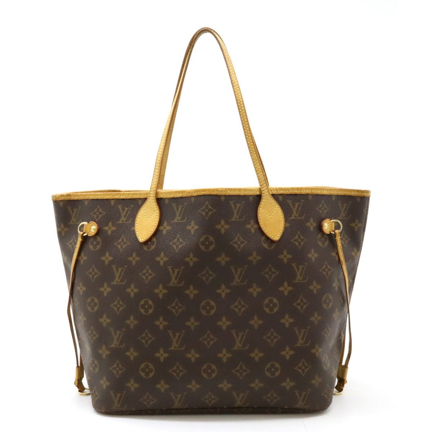 Louis Vuitton Neverfull MM Brown Canvas Tote Bag