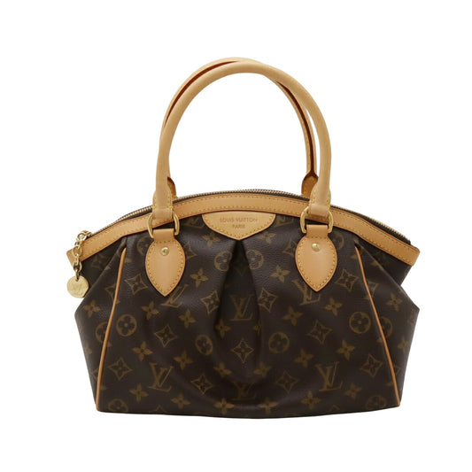 Louis Vuitton Tivoli Brown Canvas Tote Bag