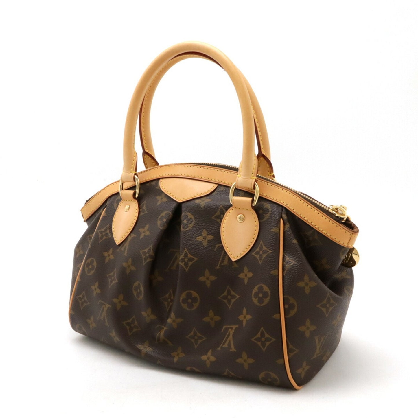 Louis Vuitton Tivoli Brown Canvas Tote Bag