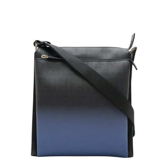 Fendi Zucca Black Canvas Shoulder Bag