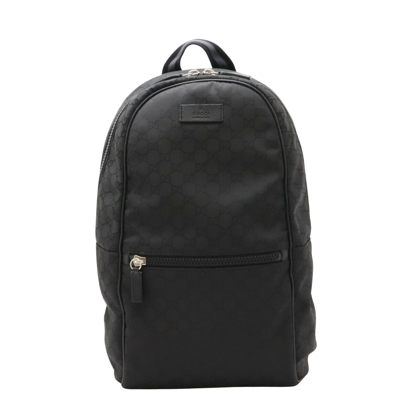 Gucci GG nylon Black Synthetic Backpack Bag