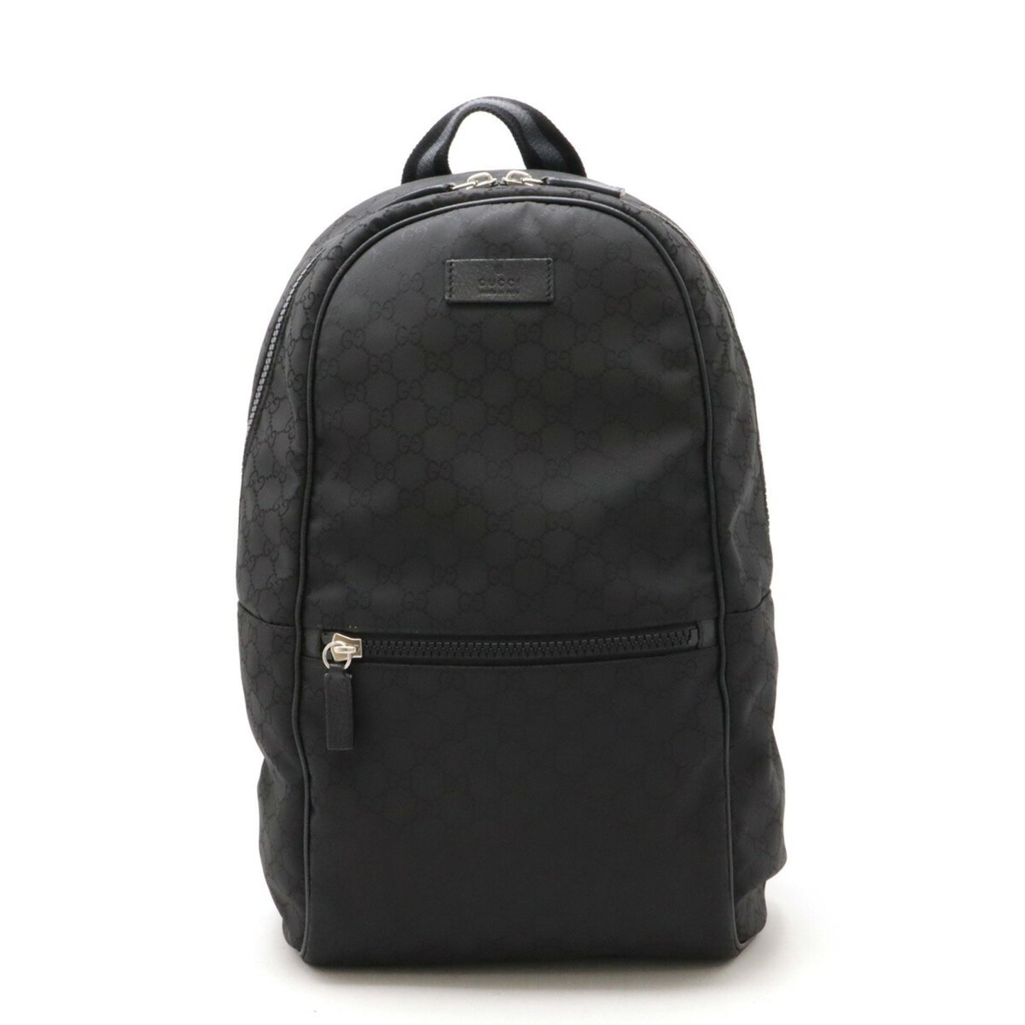 Gucci GG nylon Black Synthetic Backpack Bag