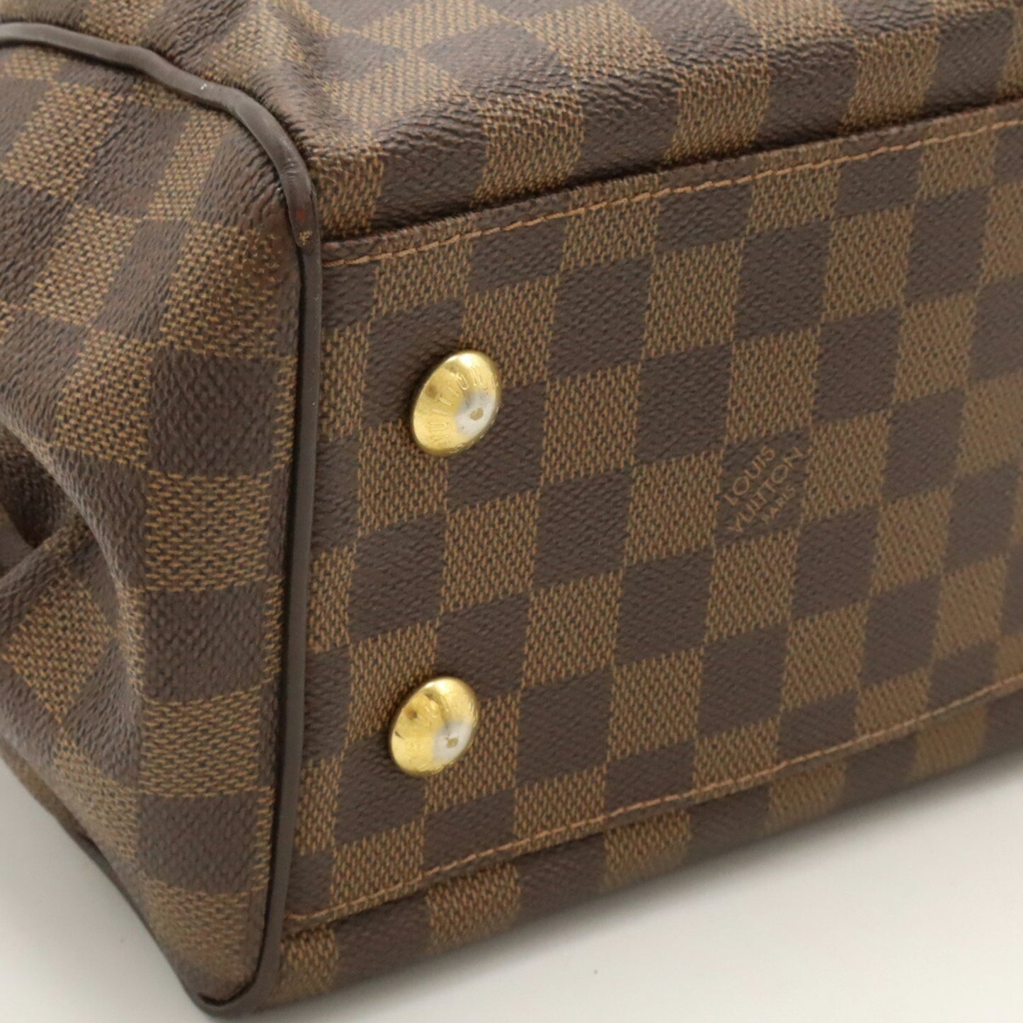 Louis Vuitton Trevi Brown Canvas Hand Bag