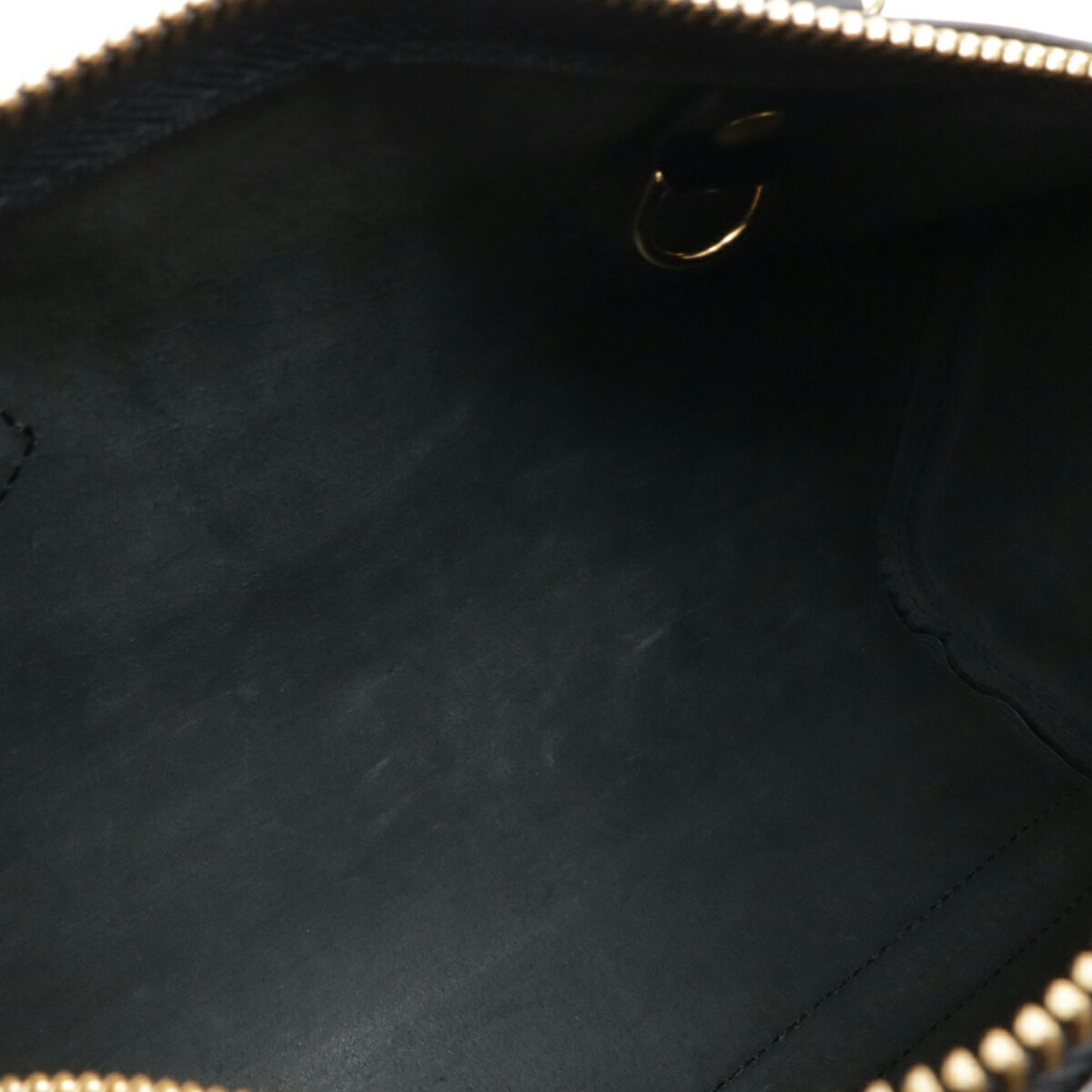 Louis Vuitton Speedy 25 Black Leather Hand Bag