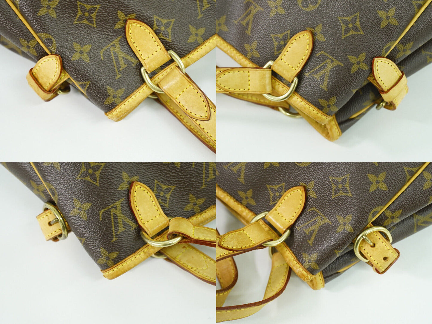 Louis Vuitton Batignolles Brown Canvas Hand Bag