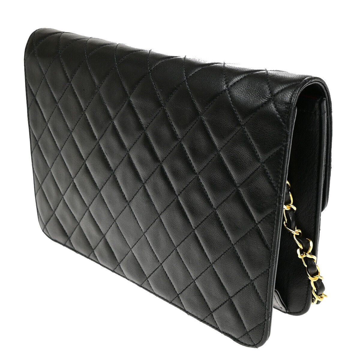 Chanel Flap bag Black Leather Shoulder Bag