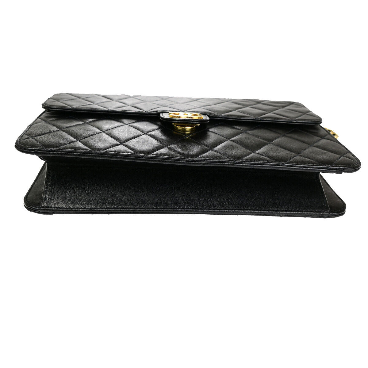 Chanel Flap bag Black Leather Shoulder Bag