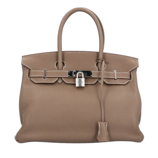 Hermès Birkin 30 Beige Leather Hand Bag