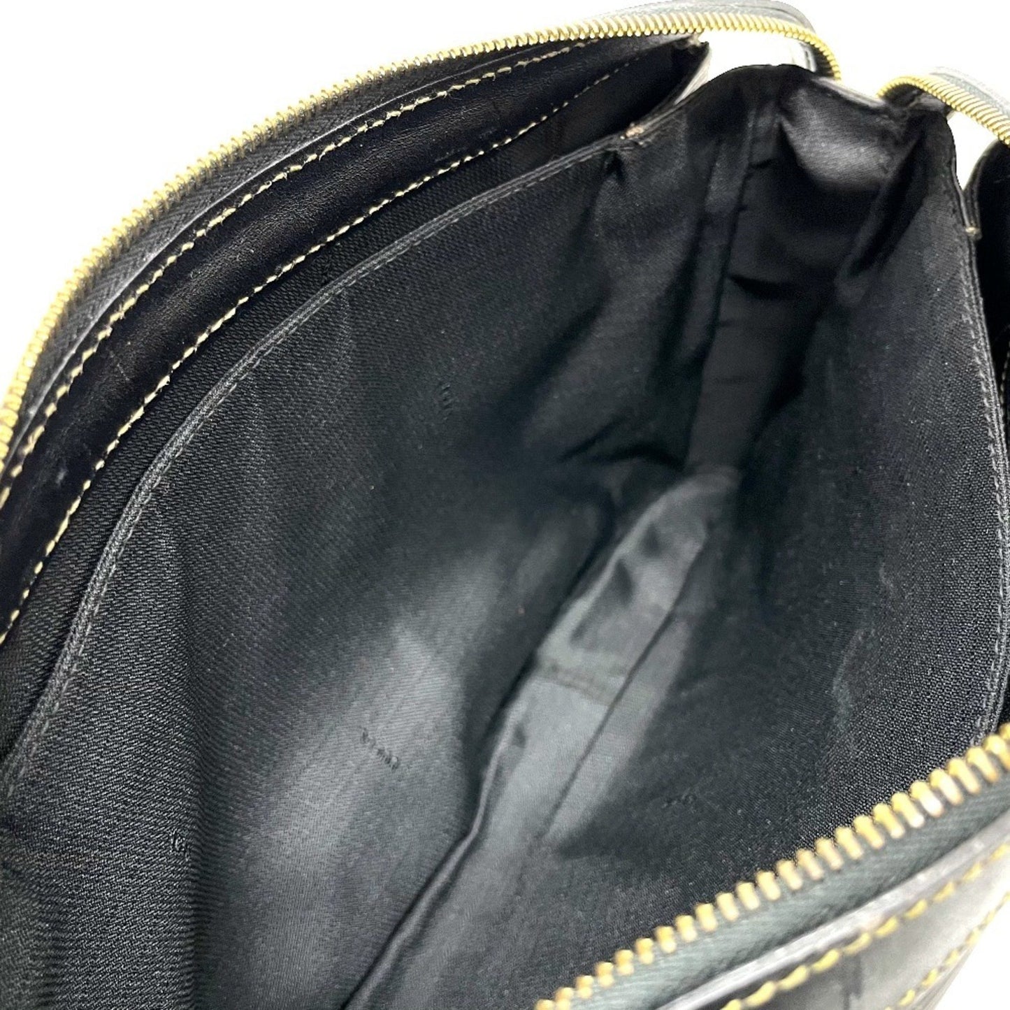 Fendi Pecan Black Canvas Hand Bag