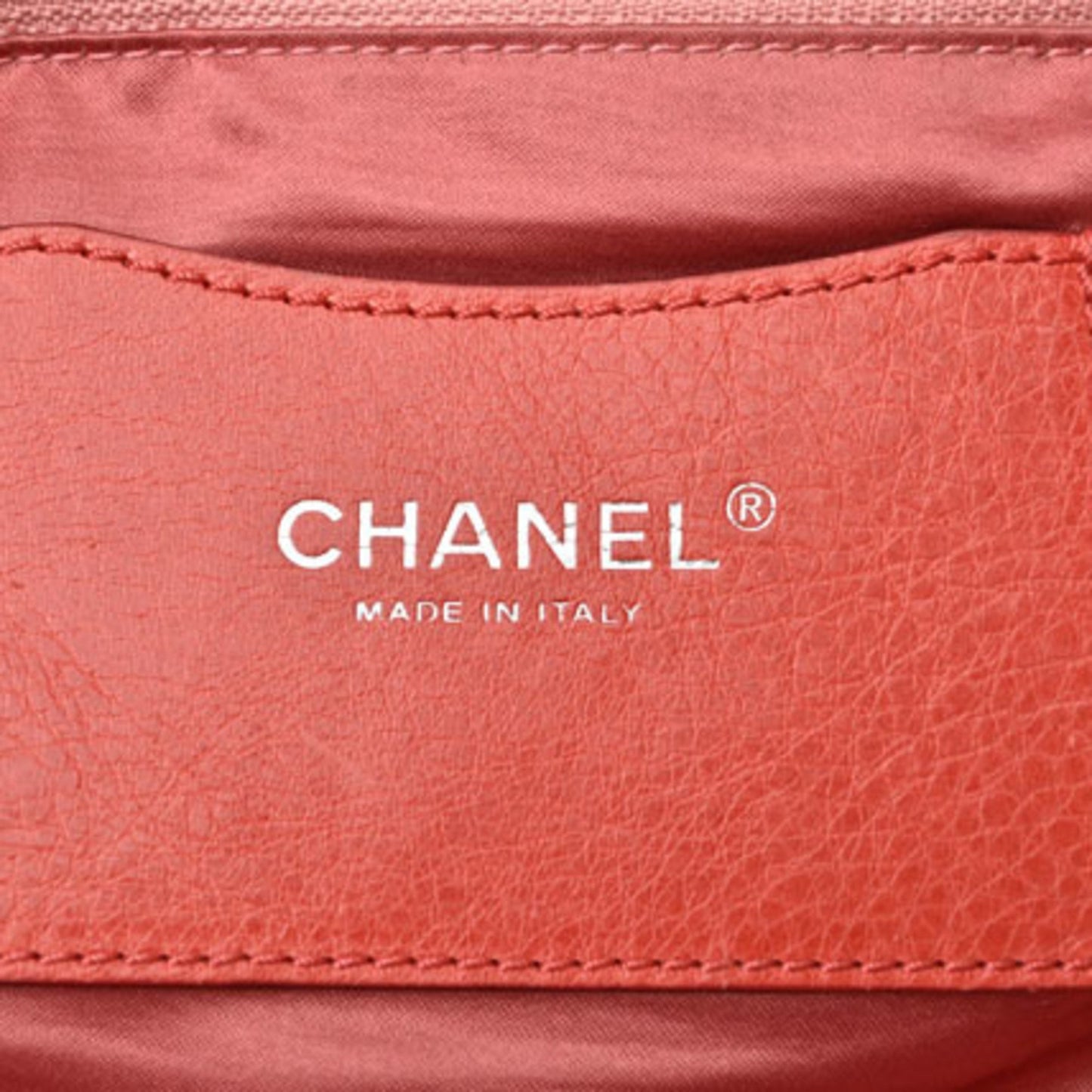 Chanel Shopping Pink Leather Shoulder Bag