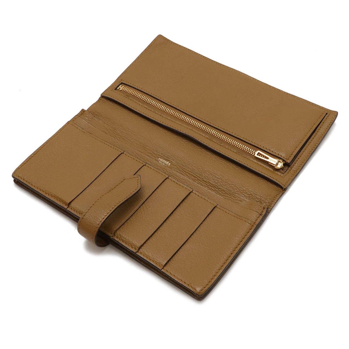 Hermès Béarn Beige Leather Wallet Accessories