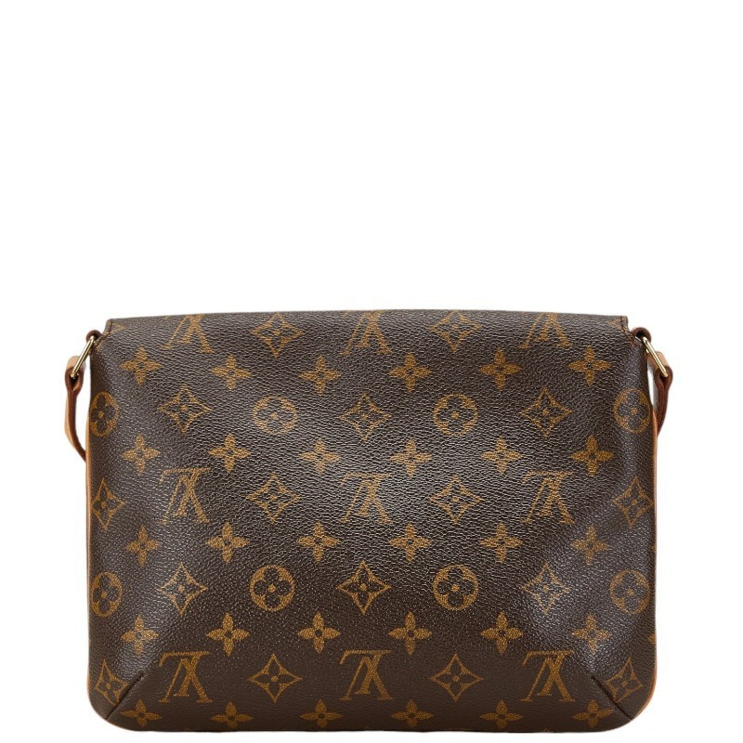 Louis Vuitton Musette Tango Brown Canvas Shoulder Bag