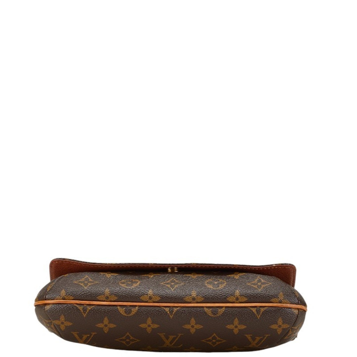 Louis Vuitton Musette Tango Brown Canvas Shoulder Bag