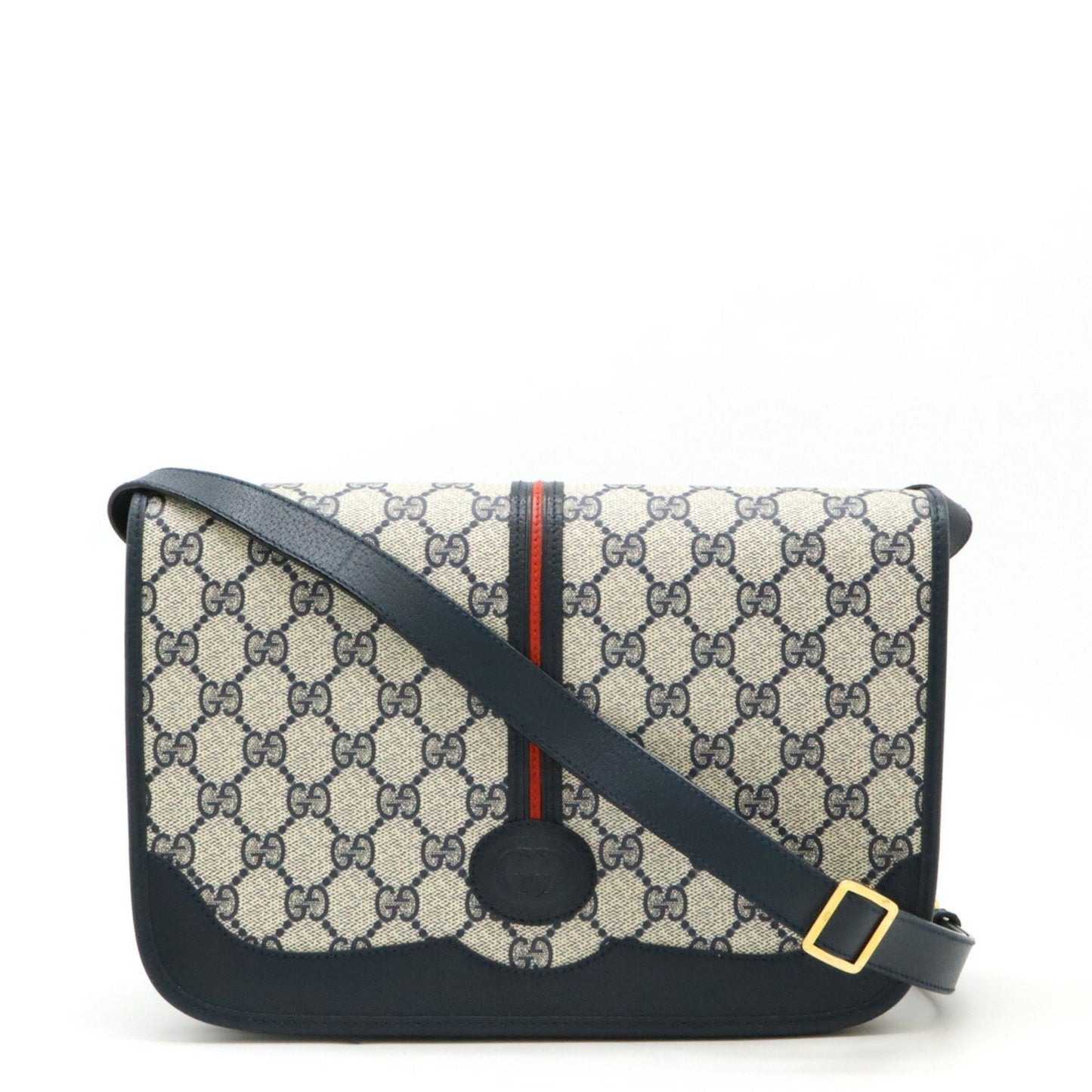 Gucci Sherry Beige Canvas Shoulder Bag