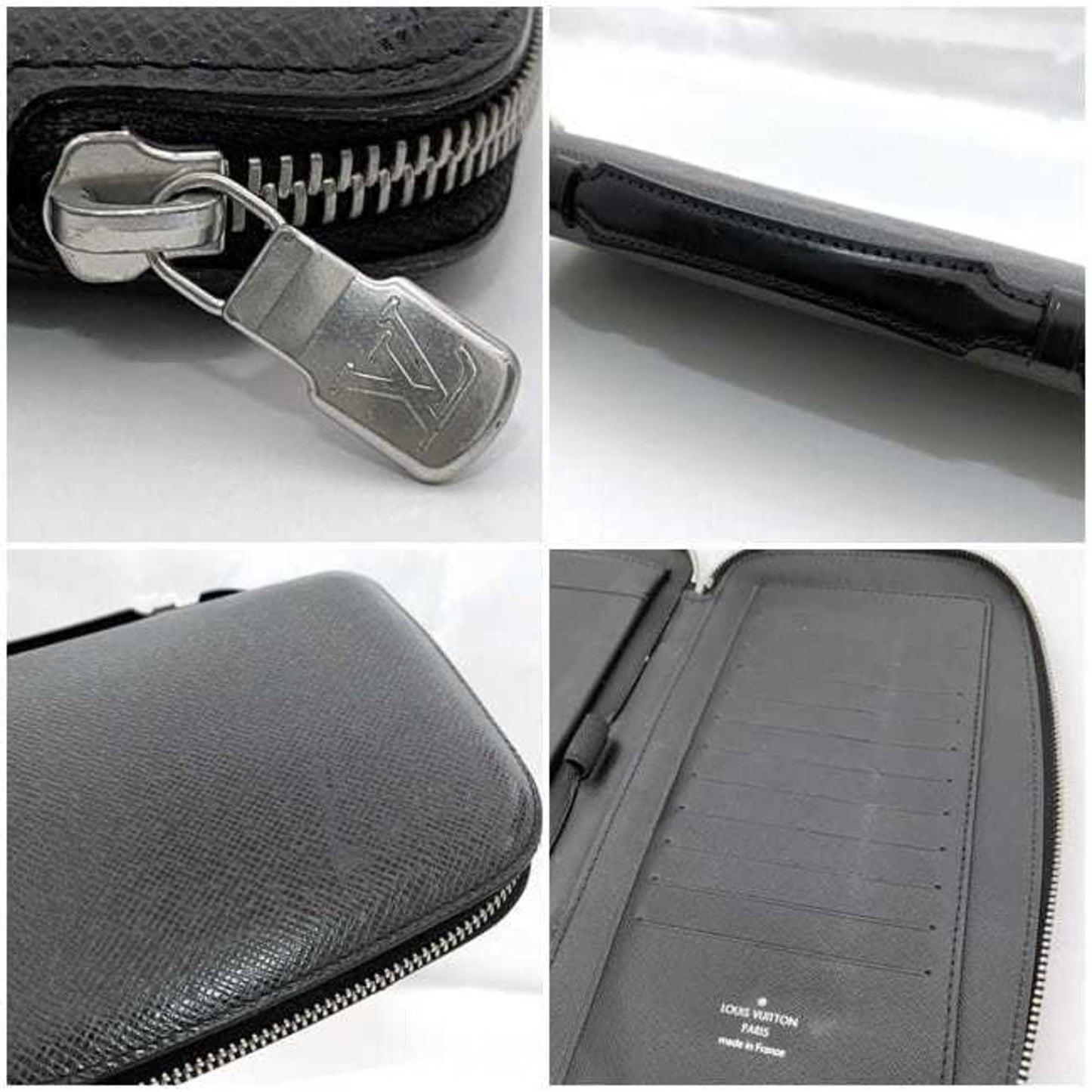 Louis Vuitton Atholl Black Leather Wallet Accessories