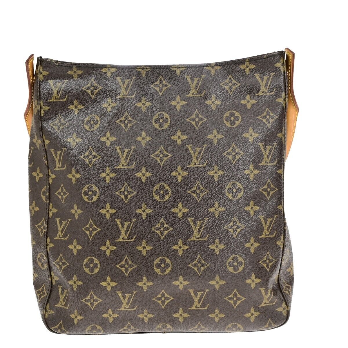 Louis Vuitton Looping GM Brown Canvas Shoulder Bag